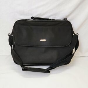 Targus Laptop Messenger Bag Black Padded Briefcase Shoulder Strap